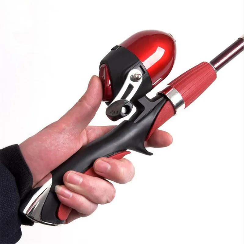 ليو متعددة الوظائف تلسكوبي 1.4 m الصيد قضيب القطب كومبو مع حقيبة التخزين نوع اطلاق النار المحمولة الجليد الصيد بكرة معالجة مجموعة