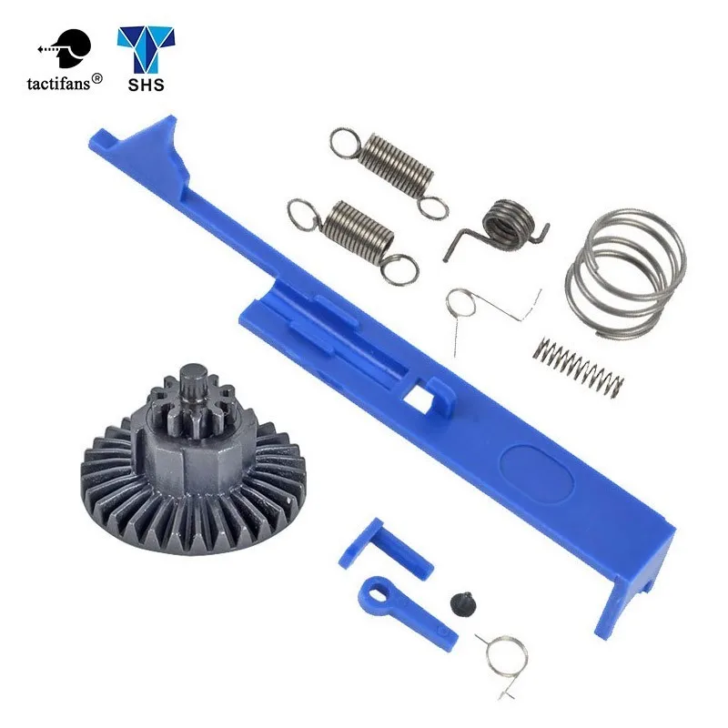 SHS толкатель Version.2/3/7 Шестерни коробка детский весенний комплект, Version.2.3/рычаг безопасности переключатель конического зубчатого колеса Шестерни AEG Пейнтбол Принадлежности для охоты