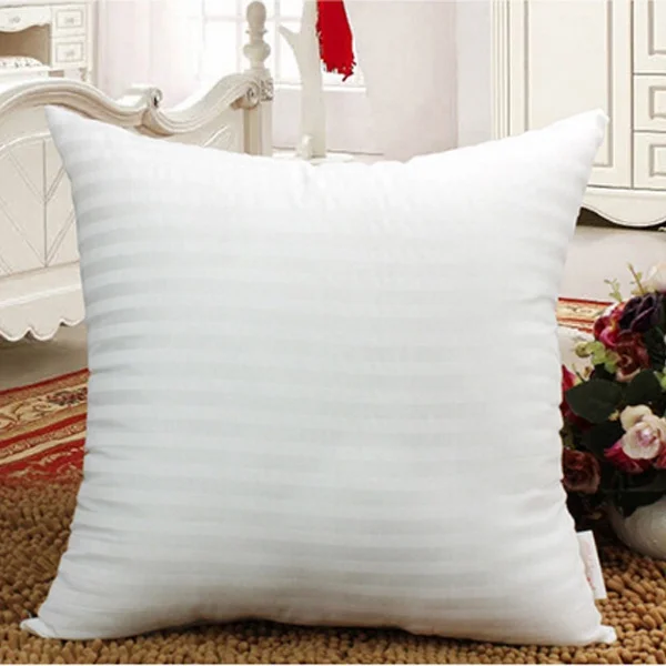 

Inner Pillow Striped Vacuum Compression Pillow Core Square Inner Cushion Insert Sofa Decor TB Sale