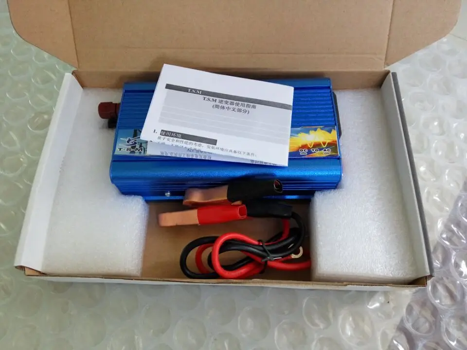 

Inversor De Energia 500w Conversor Entrada 12v Saida 110V