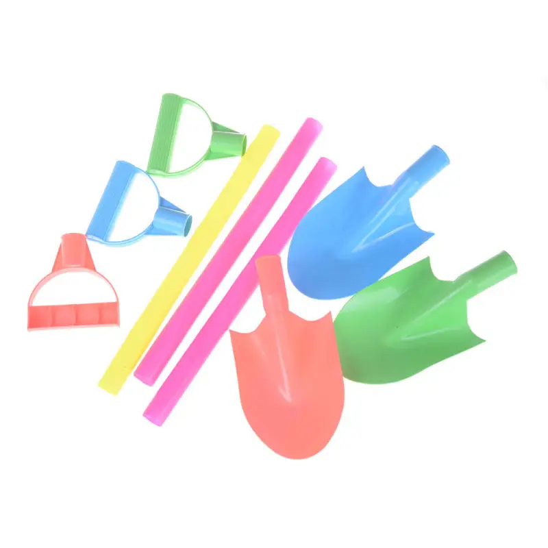 1 шт. забавная Снежная игрушечная Лопата детская пляжная игрушка цветная