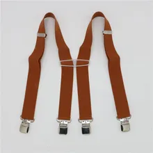 Мужские подтяжки модные подтяжки 4 зажимы двойной сплит подтяжки повседневные подтяжки Регулируемый ремень Ligas Tirantes