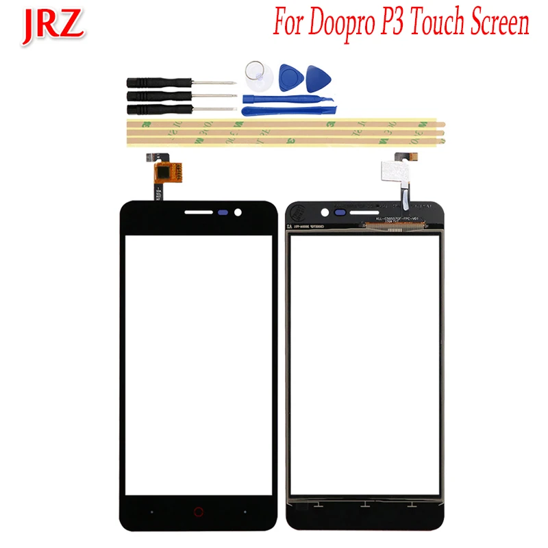 Сенсорный экран JRZ 5 0 дюйма для телефона Doopro P3 переднее стекло сенсорная панель