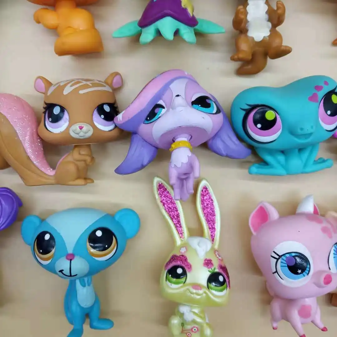 LPS фигурка игрушки животного игрушка котенок пони пуп мультфильм фильм Животное