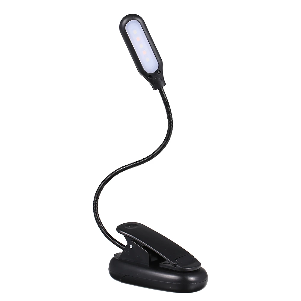 flexible led lamp with clip base