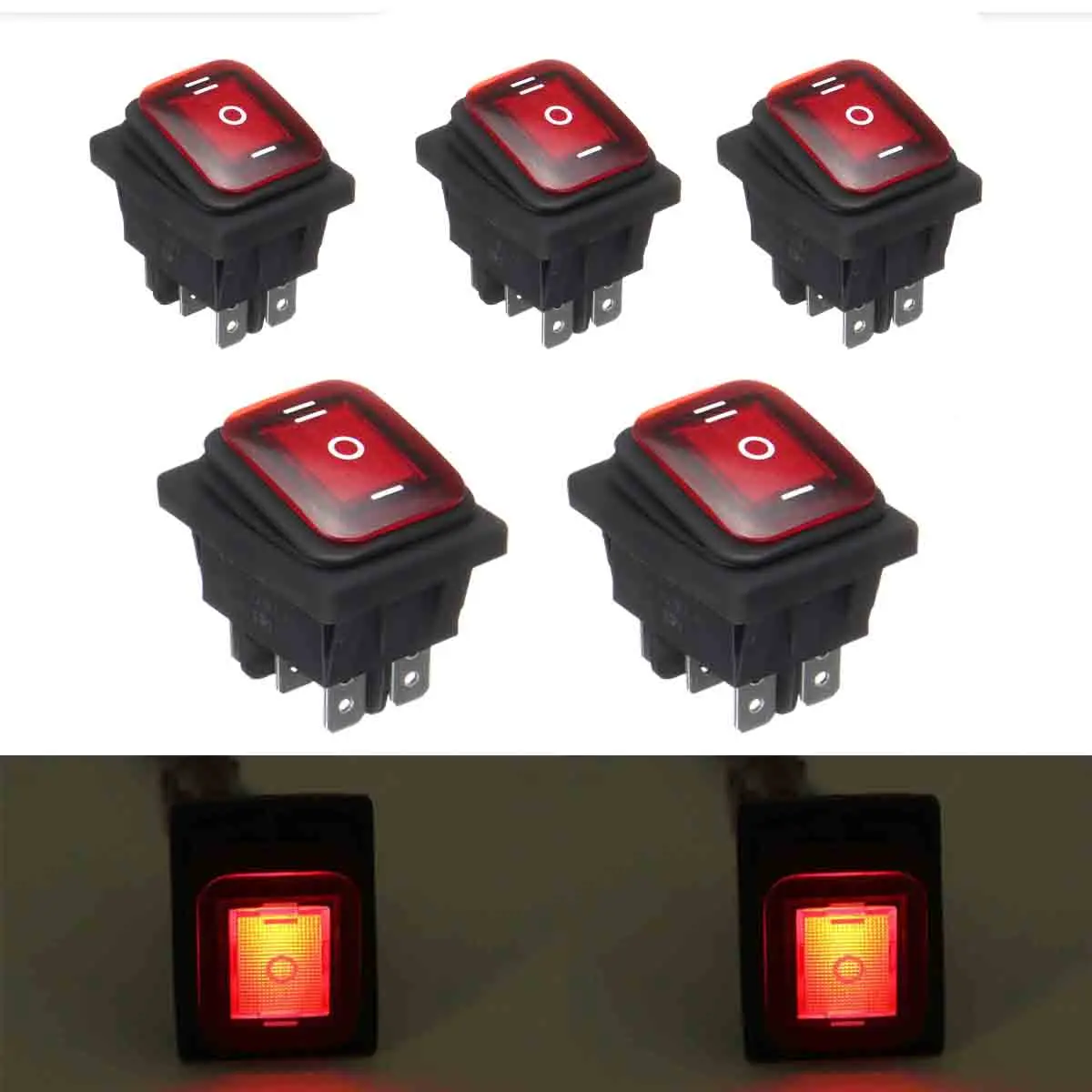 Waterproof Momentary 12v Switch