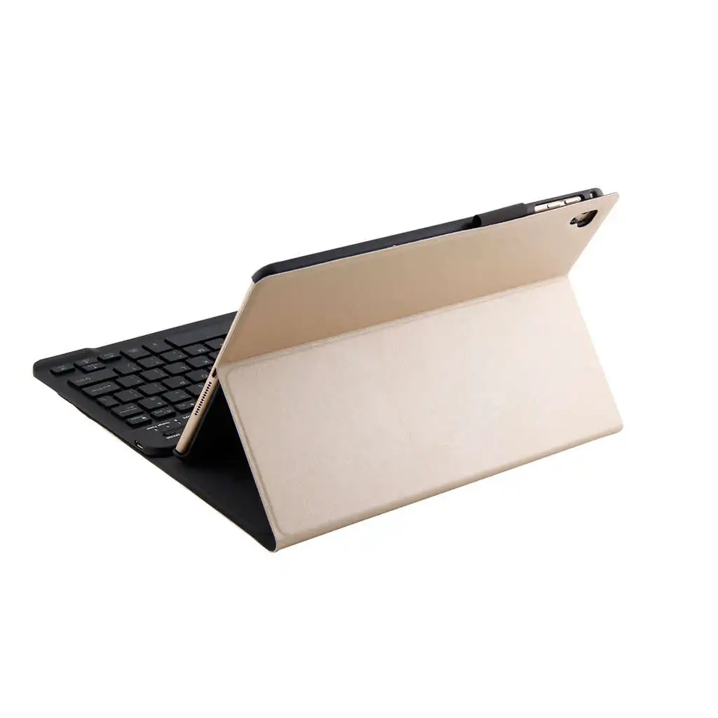 

Keyboard Case For New 2018/2017 Ipad, Ipad Pro 9.7, Ipad Air 1 And 2 - Detachable Keyboard - Slim Leather Folio Cover - 7 Colo