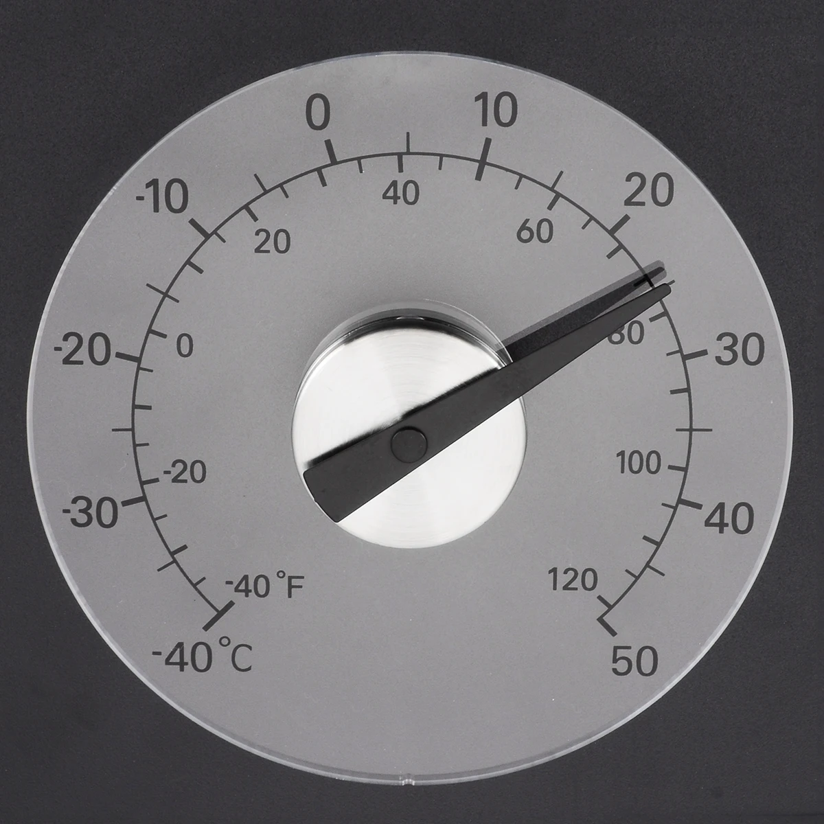 

Transparent Circular Window Thermometer Outdoor Window Thermometer Temperature Weather Station Tool For Household