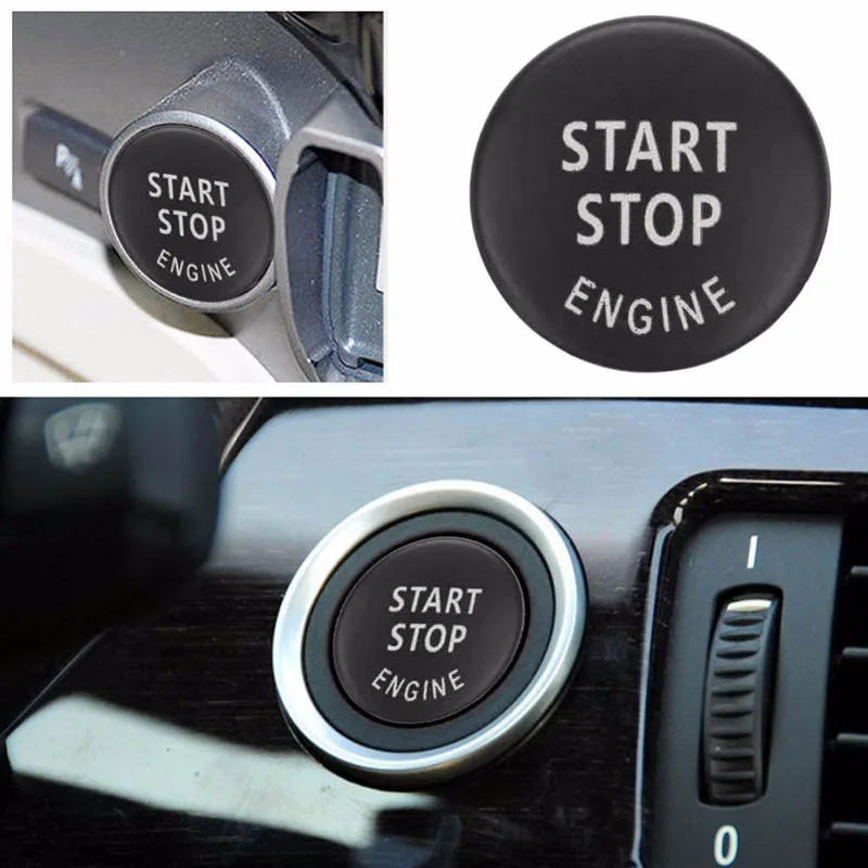 1 пара остановок запуска двигателя автомобиля кнопка переключения крышки для BMW E60 E70 E90 E92 E93