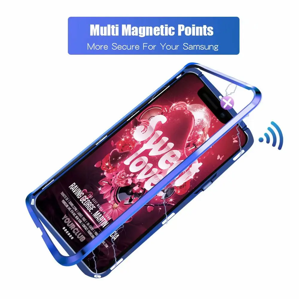 

Updated version mobile cell phone 360 shockproof cover magnetic Adsorption for huawei p20 pro