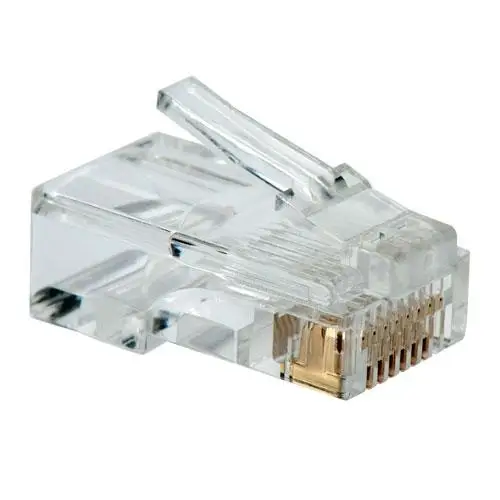 Комплект 100 разъемы Rj45 оборудовать Telefonia 121151