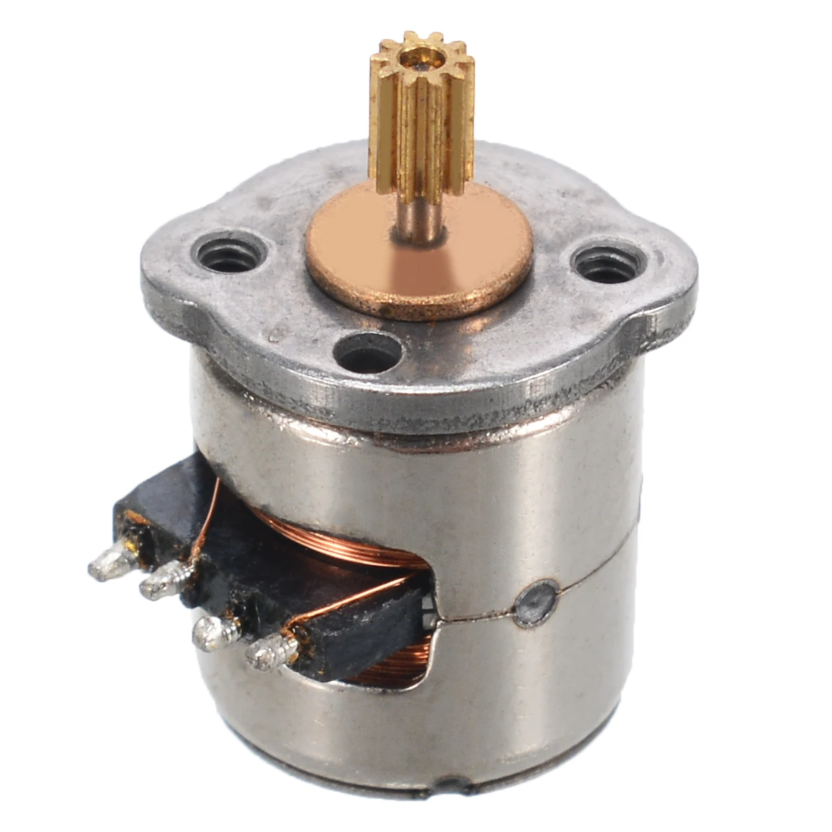 

2 Phase 4 Wire DC Stepper Motor Micro Stepping Motor with Copper Gear for Digital Products Camera Size 8x9.2mm