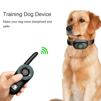 

Training Dog Device Waterproof Pet Trainer Bark Stop Remote Control Version or Automatic Version for Dog Training Supplies