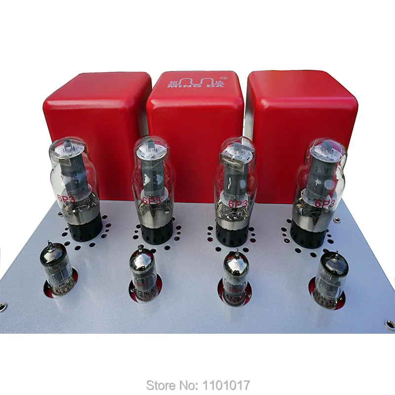 Meixing MingDa MC34 B19 6P3 трубчатый усилитель HIFI EXQUIS встроенный нажимной лампы|Усилители