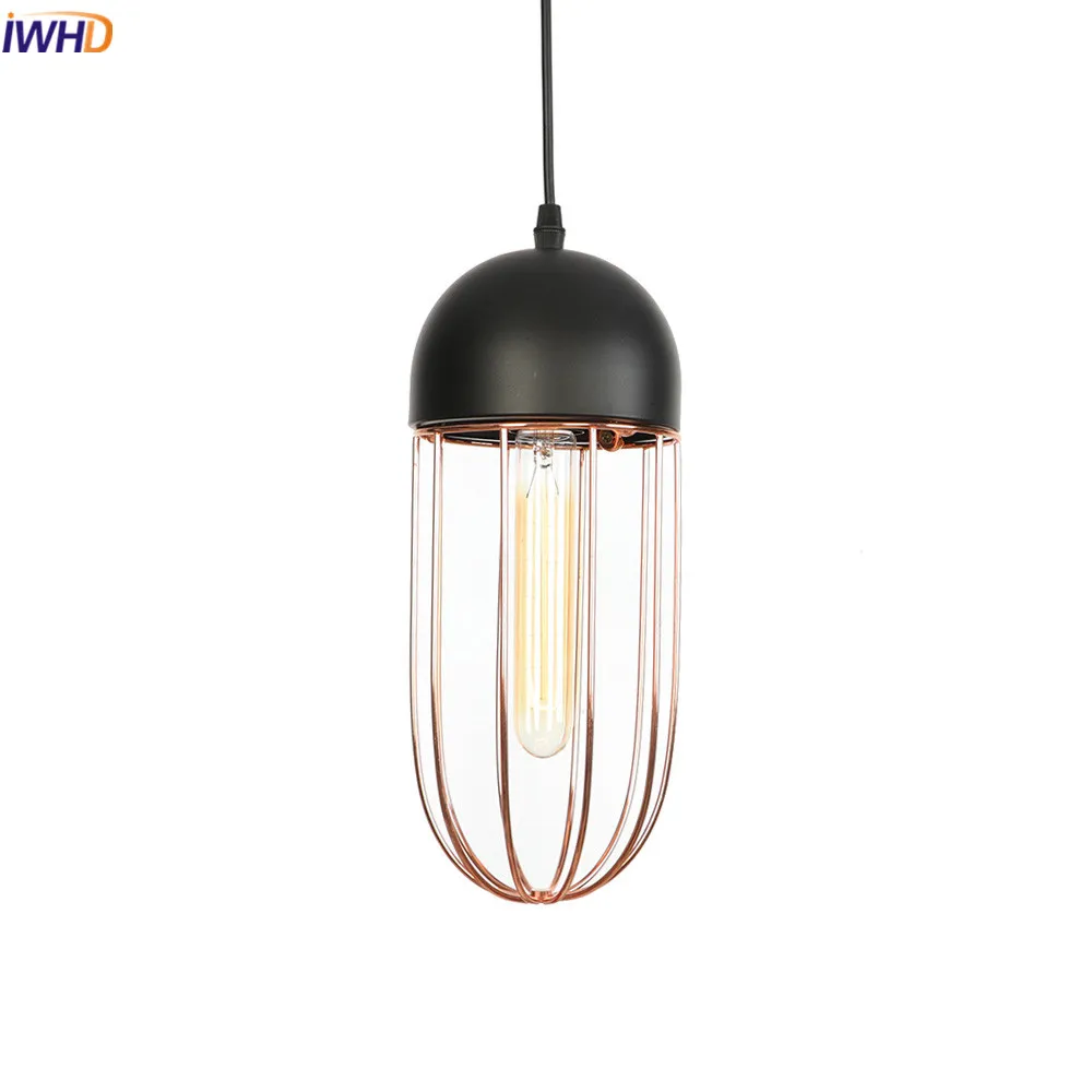

IWHD Modern LED Pendant Lights Black Simple Hanglamp Industrial Lamp Hanging Lamp Light Fixtures Luminaire Suspendu Lampara