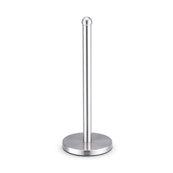 

Stainless Steel Kitchen Roll Paper Holder Bathroom Toilet Paper Stand Tissue Napkins Rack Round Head Home Kitchen Table Tool