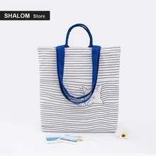 Холщовая Сумка-тоут, эко-сумка, Повседневная Складная Сумочка, большая емкость, клетчатая Холщовая Сумка-тоут для женщин