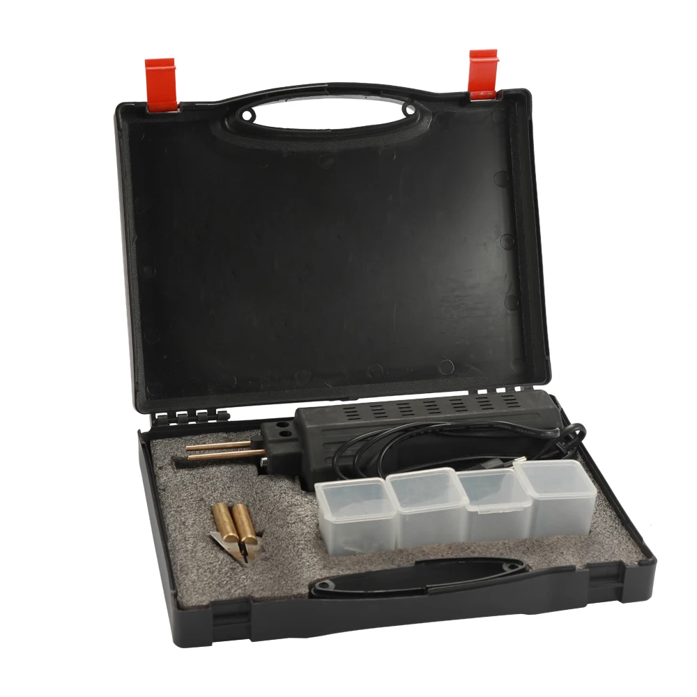 

Car Bumper Repaire Machine Plastic Welding Machines Welding Repairing Tool Hot Staplers 50W Soldering Iron with EU Plug