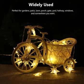 

1.5/2/6M LED Star String Lights LED Fairy Lights Christmas Indoor Party Wedding Decoration Lights Battery Operate Twinkle Lamp