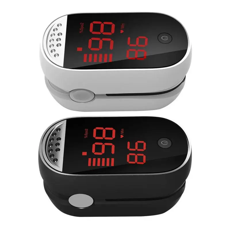 

With reading intelligent LED multi-function PI blood oxygen saturation alarm oximeter heart rate meter