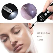 Визуальный WiFi ушной эндоскоп диагностический инструмент очиститель ушей для Android для компьютера Apple камера ушной выбор медицинские инструменты