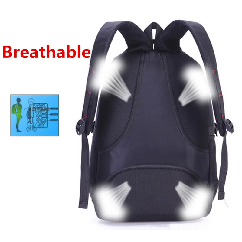 2018 Men's Business Nylon Backpacks 15 Inches Computer Back Packs Travel Students School Bags Notebook Laptop Rucksack Wholesale