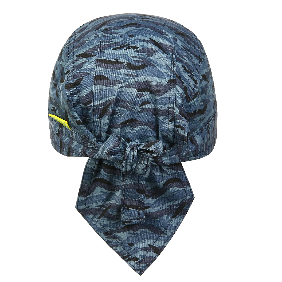 

Camouflage Blue Welder Helmet Hat Headscarf Welding Protective Safety Cap Scarf Welder Flame Retardant Cotton Elastic Strap