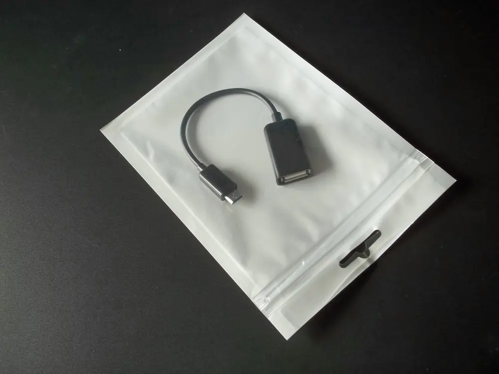 

1500pcs/lot 10*12cm White Clear Pearl Self Seal zipper Retail Packaging Bag,For cell Phone accessories hang hole Package Bags
