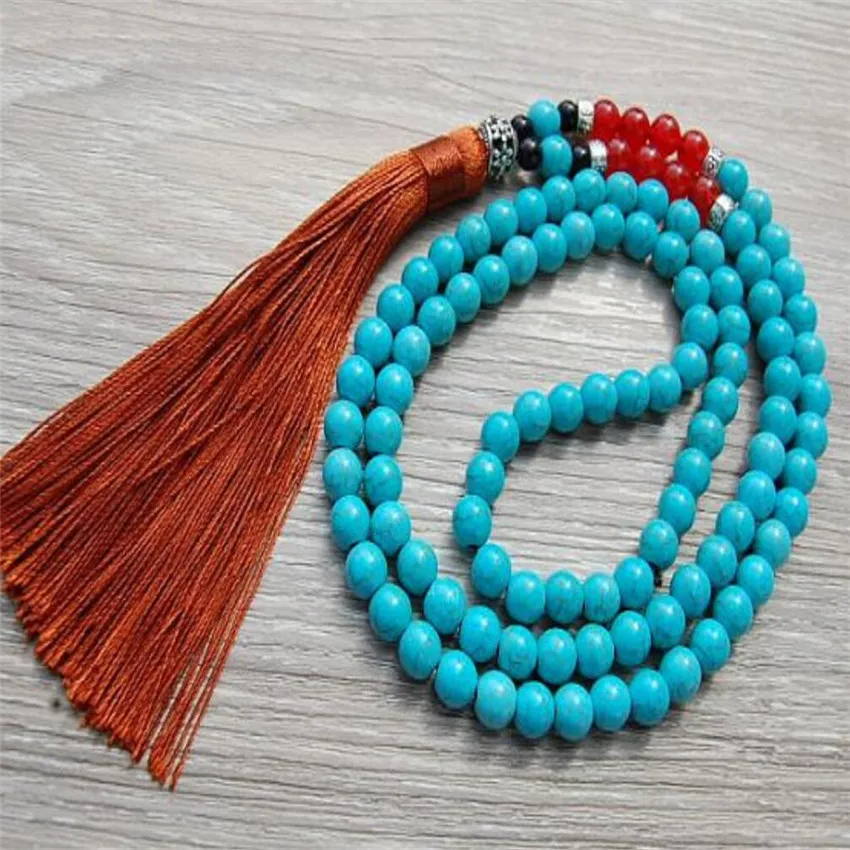 

Necklace chain Unisex mala Sutra Veins yoga new Wrist cuff MONK Hot Fancy Meditation Bless natural Chakas