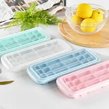 18-grid многоцелевой Чехол Силиконовый Лоток Для Льда форма прямоугольная многофункциональная для торта, суши формы