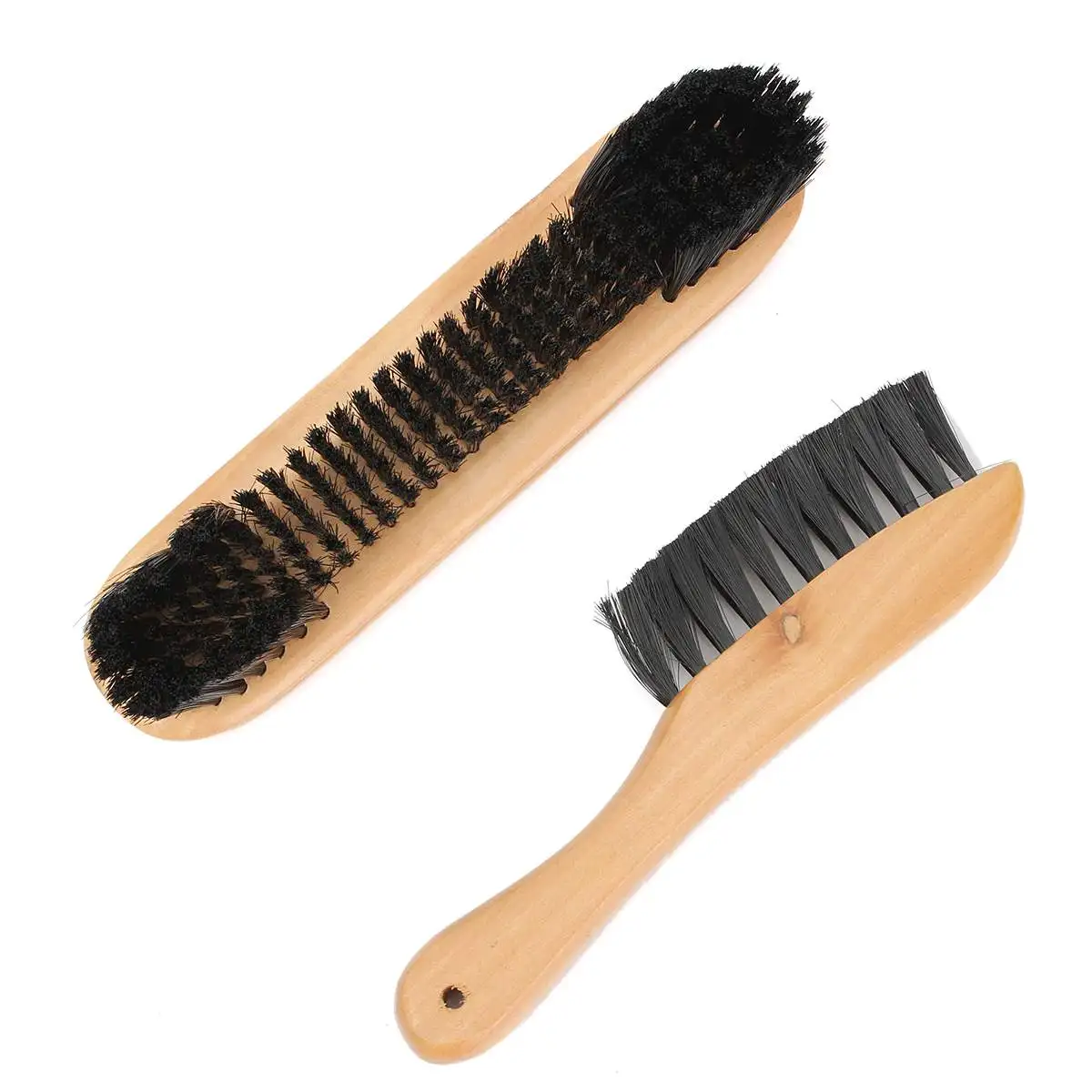 

2Pcs Set Rail Felt Brush Table Cleaner Bristles Billiard Snooker Pool Table Wooden Handle Cleaner Tool Billiard Accessories