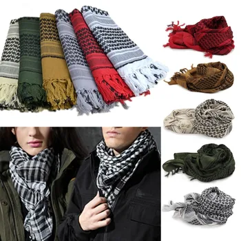 

Sports Outdoor Military Arab Scarf Army Fan Tactical Scarf Multi-Function Windproof Sandproof Warm Scarf for Men Women