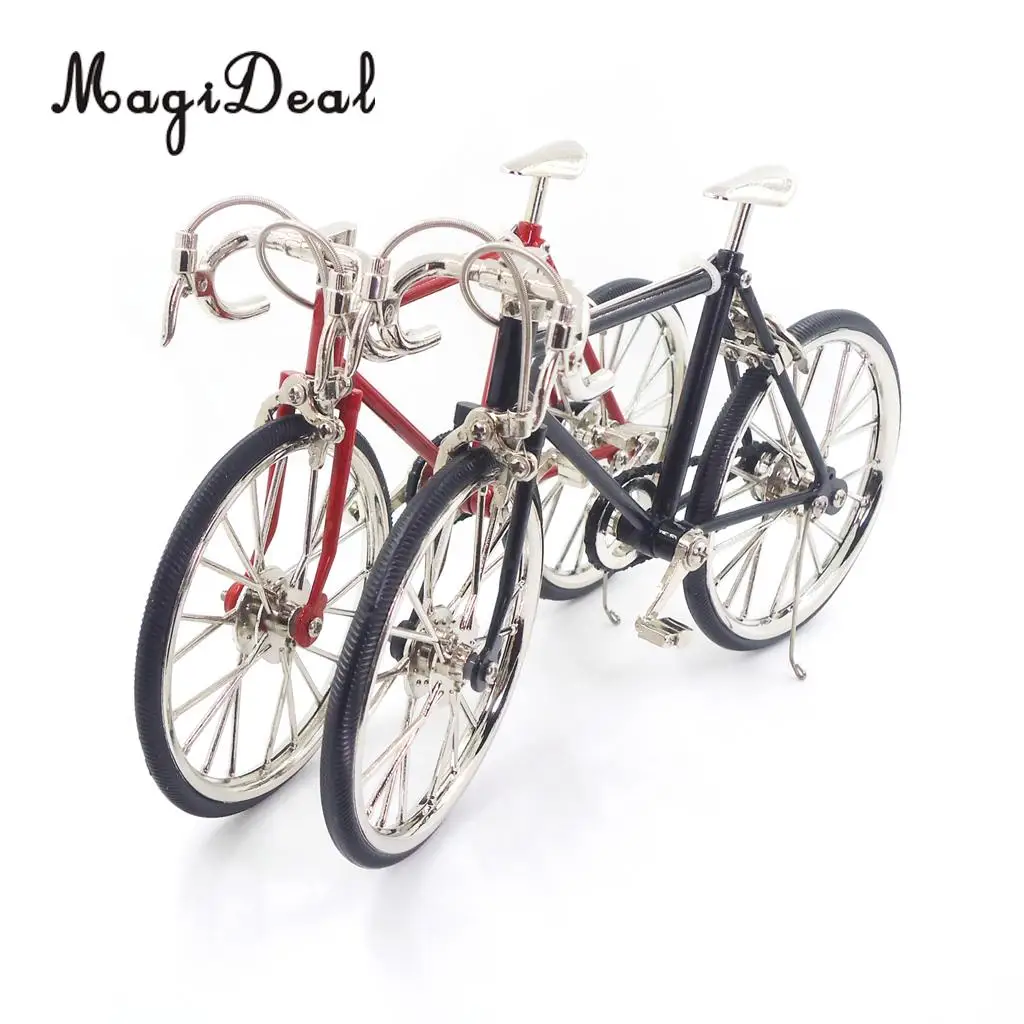 MagiDeal 1/10 шкала миниатюрная мебель для кукольного домика из сплава и велосипеда