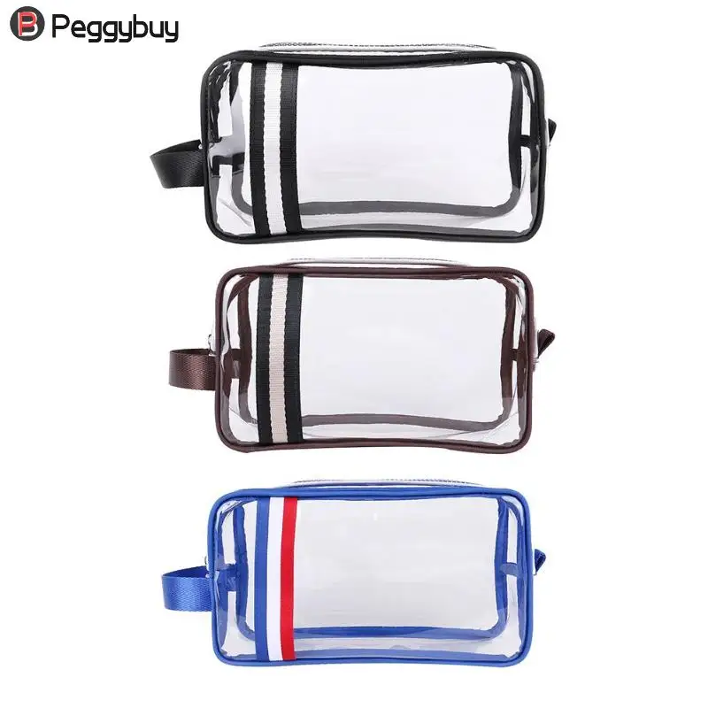 

Makeup Bags Waterproof Travel Cosmetics Storage Pouch Wash Toiletry Transparent Cosmetic Bag