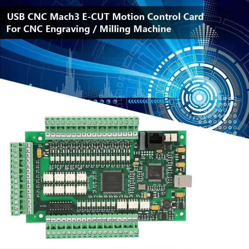 3/4 USB CNC Mach3 E CUT карта управления движением для гравировки/фрезерного станка с