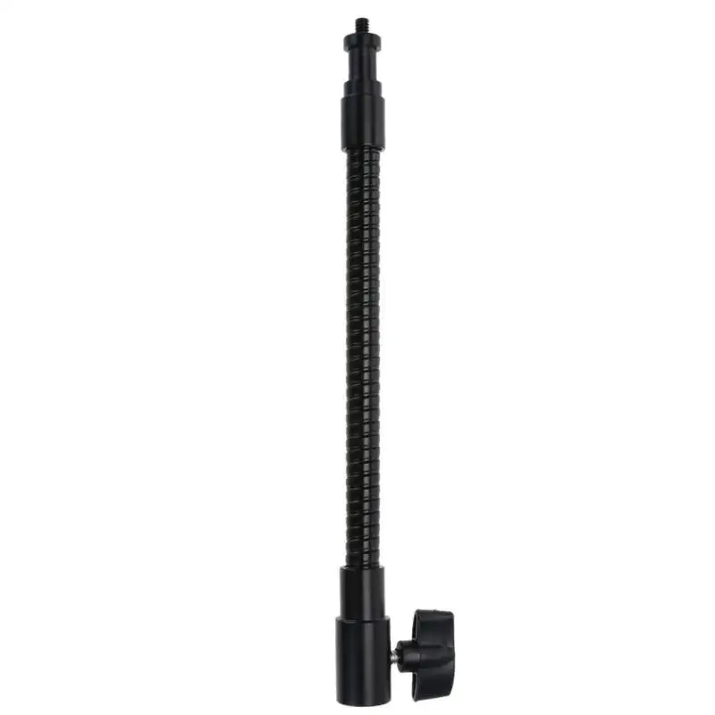 

28cm Flexible Metal Tube 1/4" Adapter Screw Hole for Flash Umbrella Bracket
