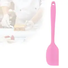 Силиконовая Сливочная лопатка для перемешивания, скребок, щетки для выпечки, Термостойкое оборудование для выпечки, Гибкий шпатель для крема