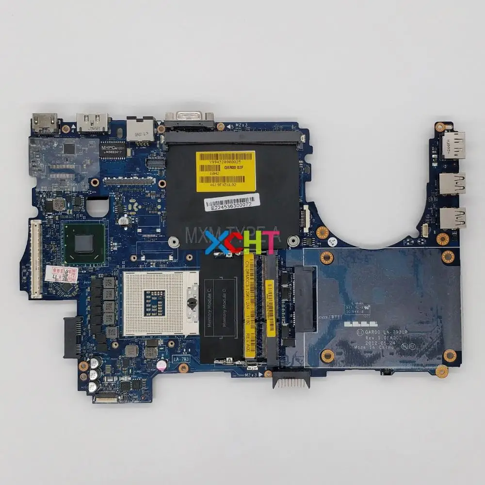 

RM0C3 0RM0C3 CN-0RM0C3 LA-7931P for Dell Precision M4700 Laptop NoteBook PC Motherboard Mainboard