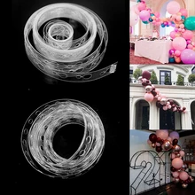 DIY воздушный шар цепь 5 м Арка декоративная Арка лента торт подарок день рождения, свадьба вечерние украшения для детей