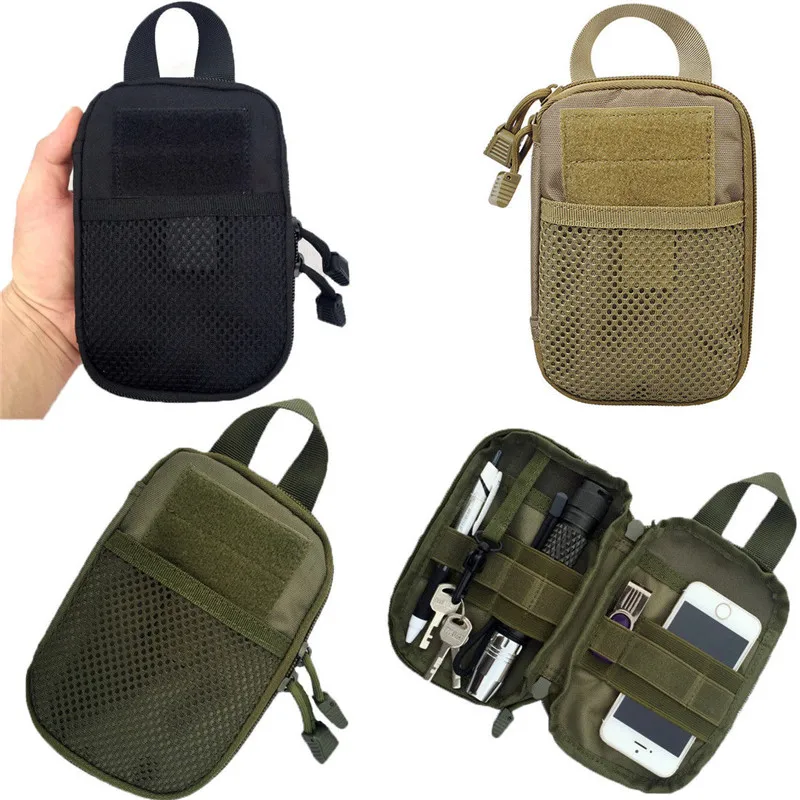 

Durable Tactical MOLLE Rip-Away EMT IFAK Medical Pouch First Aid Kit Utility Bag Portable outdoor Casual Waist Pack