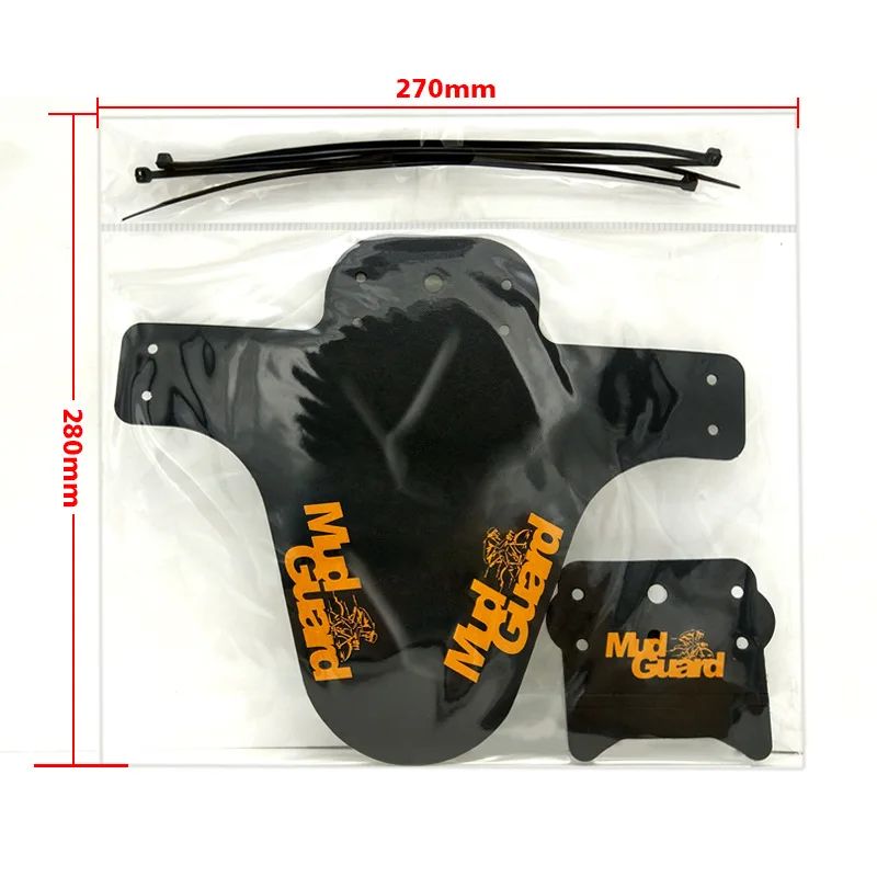Colorful MTB Road Bike Mud Flaps | Cycling Bicycle Wings Front Mudguard | Mountain Bike Fenders & Bicycle Fender image 3