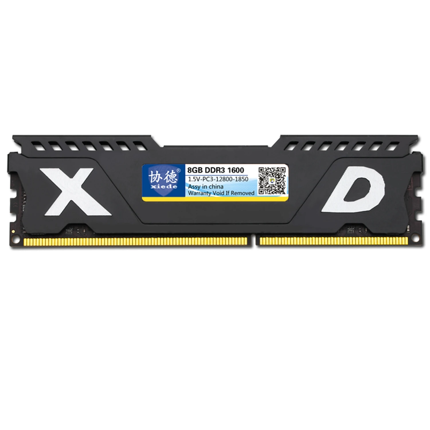 Горячая-Xiede настольный компьютер Память ОЗУ модуль Ddr3 1600 8 Гб PC3-12800 240Pin DIMM 1600 МГц с радиатором для AMD/Inter