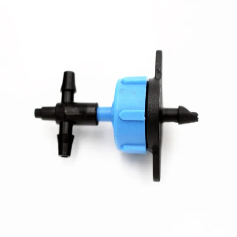 

200pcs Pressure Compensating Dripper 1/8inch Barbs Two Branches for 3mm/5mm Tubing Arrow Dripper Drip Irrigation Fittings S103