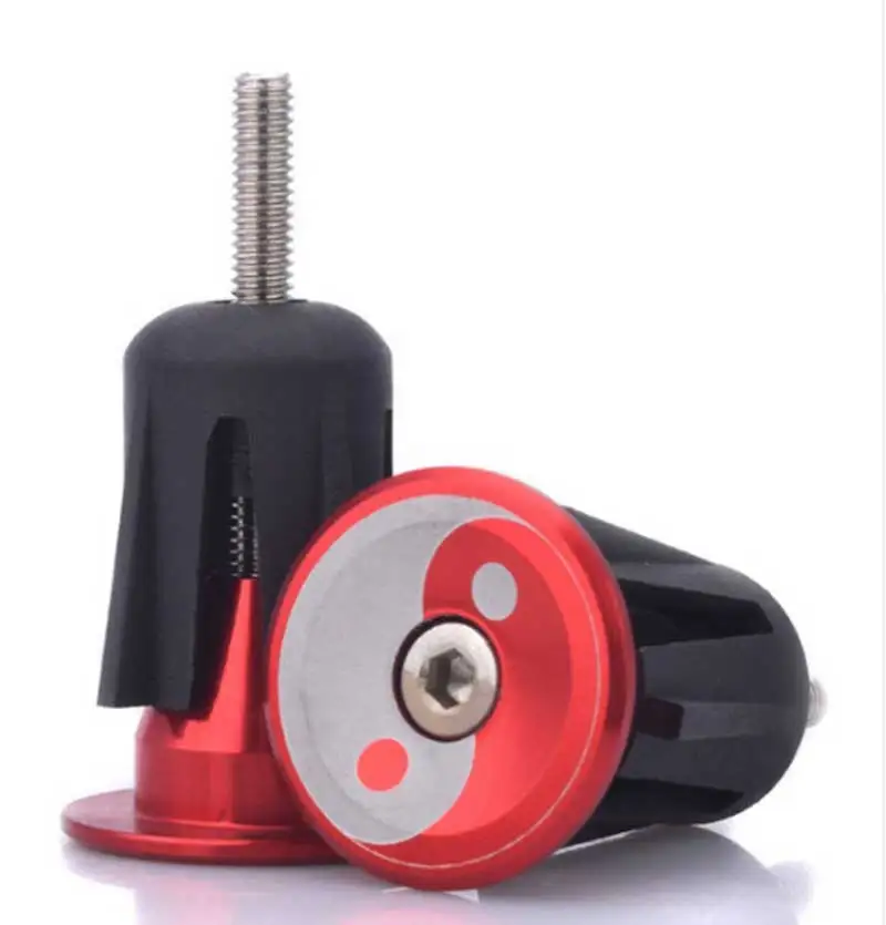 

Bicycle Handle Bar Cap End Plugs FMF Aluminum Handlebar Bike Handle Bar End Caps Handle End Stoppers