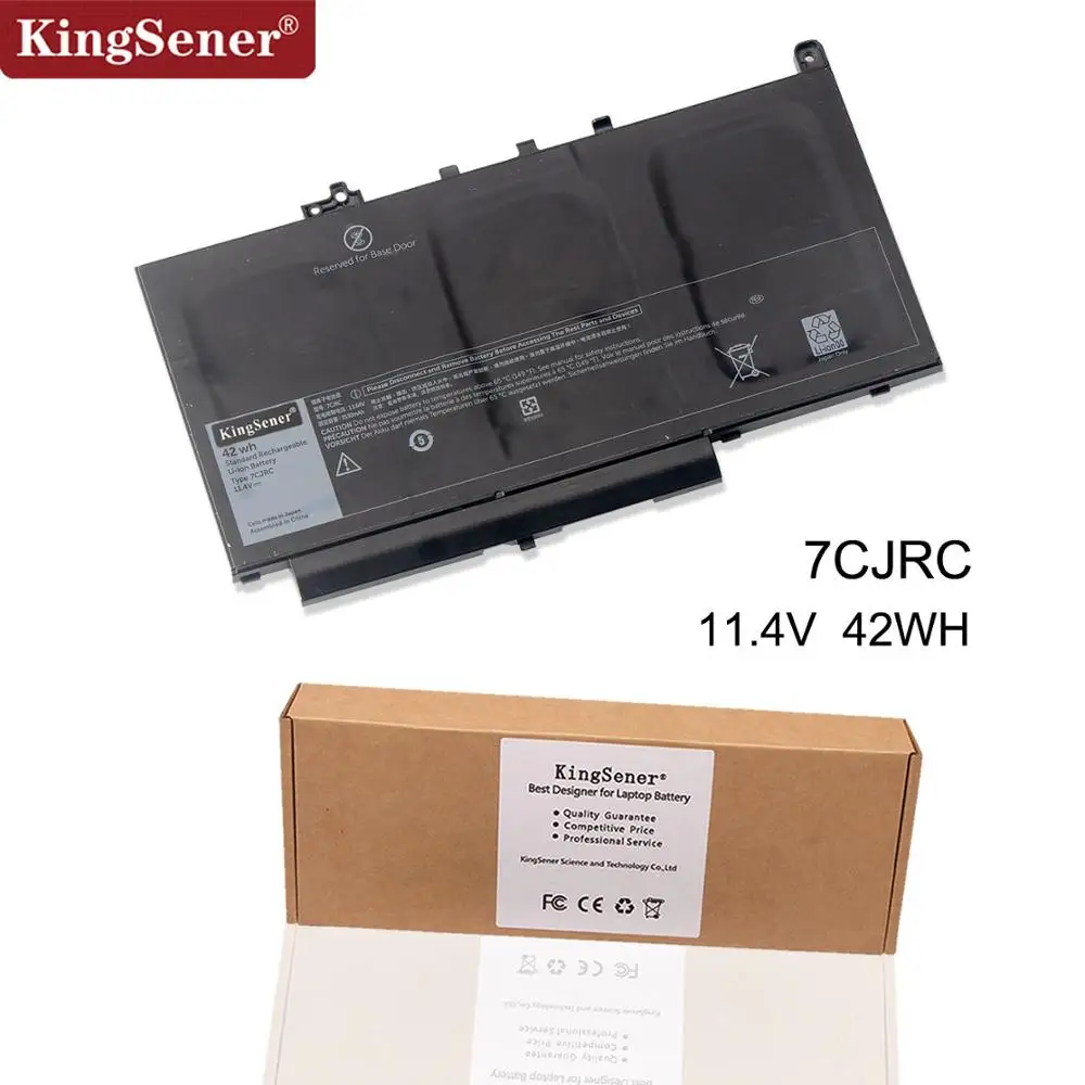 Аккумулятор KingSener 7CJRC для ноутбука DELL Latitude E7270 E7470 Series 21X15 021X15 11 4 в 42WH | Компьютеры и