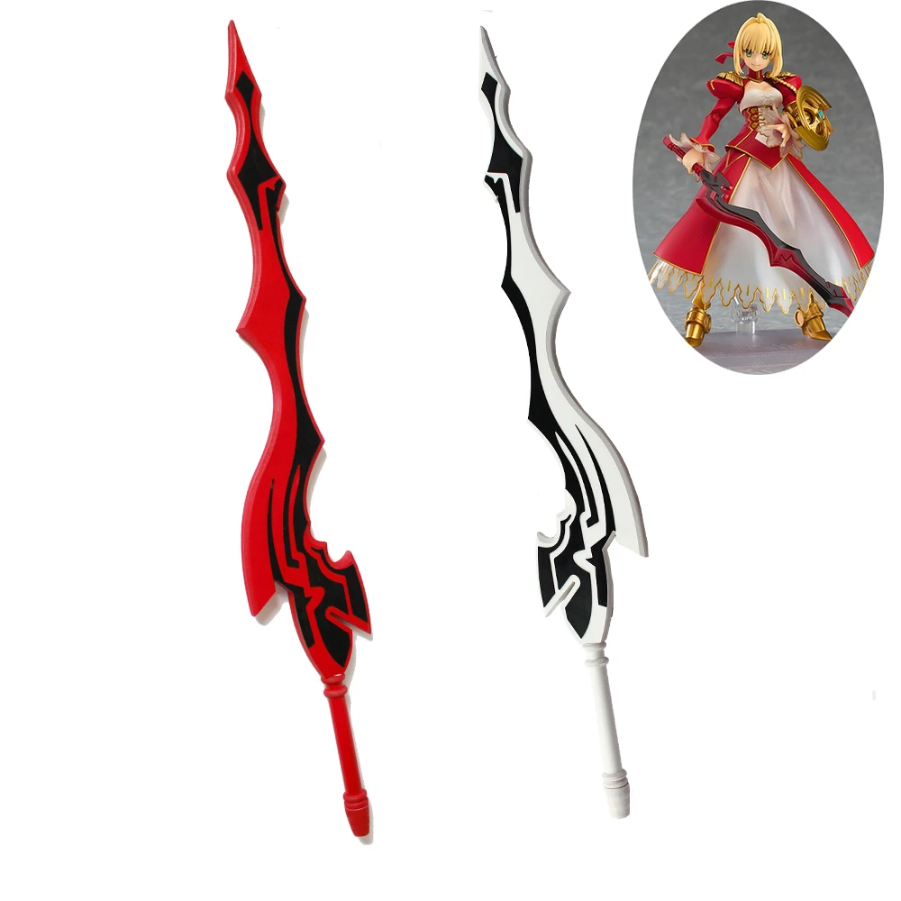 運命ゼロ Extra セイバーネロ Aestus Estus 白赤剣武器コスプレプロップ 47 Costume Props Aliexpress
