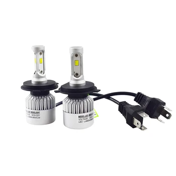 

Pack of 2 PCS LED Headlight Bulbs 9-32V 36W IP67 Waterproof H4 8000LM High Beam Fog Lights