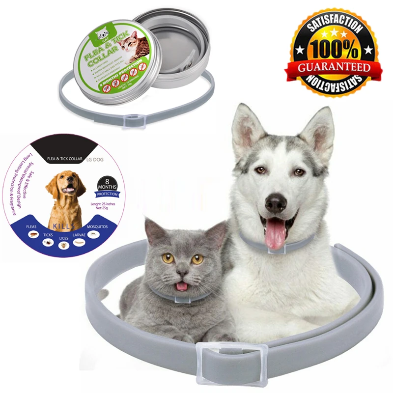 

Pet Collar Pet Necklace Anti Jumping locust TPE Cat Dogs Neck Strap Protection Anti Flea Tick Pet Collar Necklace Chain 1PCS