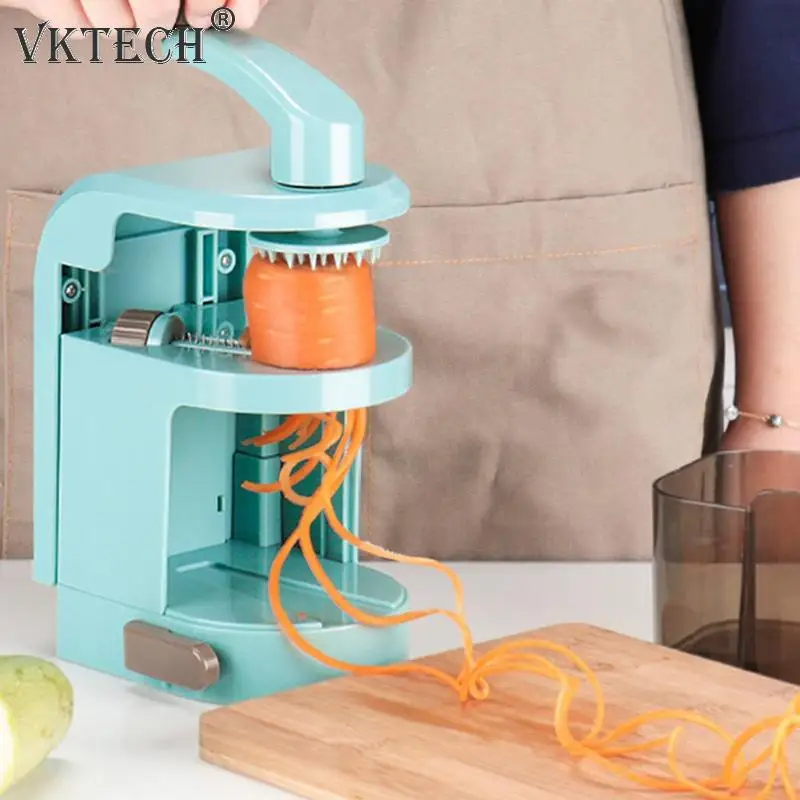 

Multifunctional Manual Vegetable Cutter Spiral Shred Cutter Potato Carrot Slicer Fruit Vegetable Tools Kitchen Gadgets