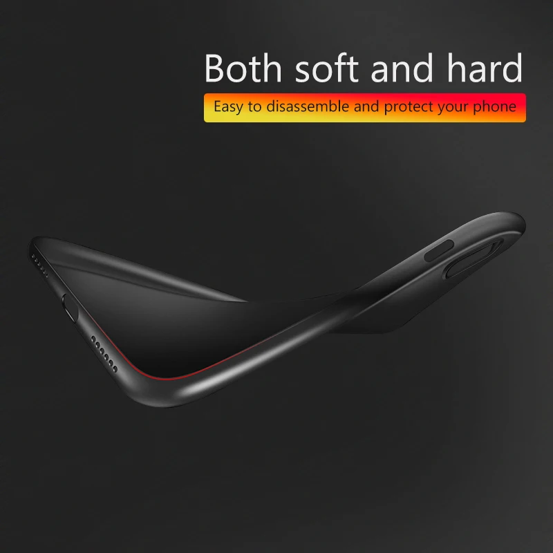 0 2 мм Матовый Прозрачный чехол для телефона iPhone 7 7Plus 8 5 6S X MAX Ультратонкий XR XS чехлы